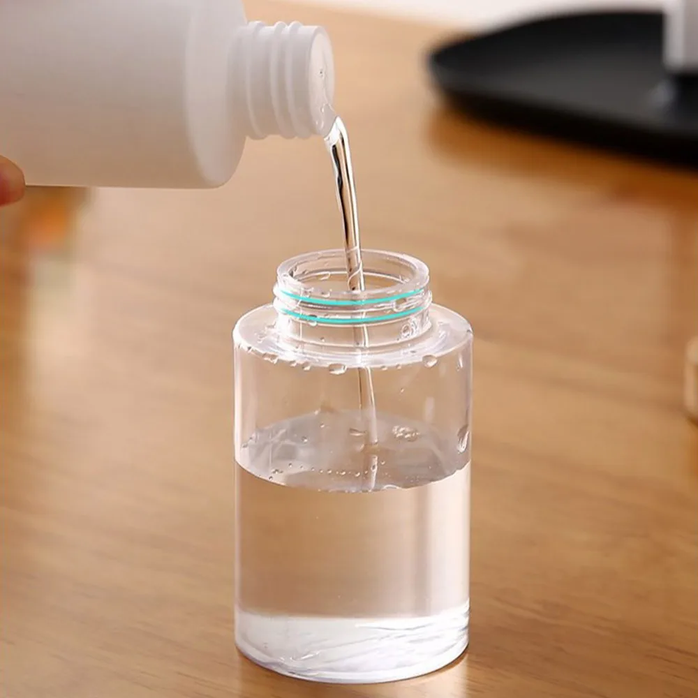 120/150/200 ml Druk Pomp Dispenser Flessen Lege Hervulbare Draagbare Nagellak Remover Cleaner Make Fles manicure Tool