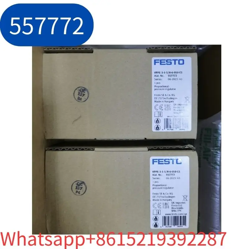 

Brand New Festo proportional valve 557772 VPPE-3-1-1/8-6-010-E1 Fast Shipping