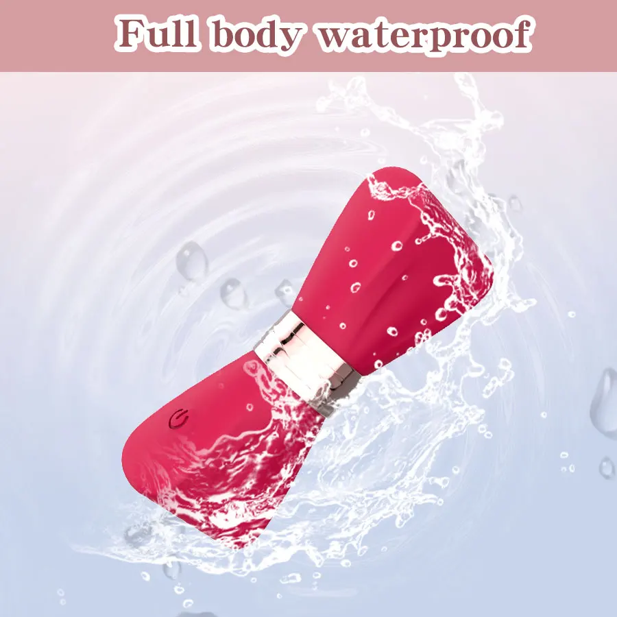 Women's Adult Toy Massager Clitoral G-Spot Nipple Stimulator High-Frequency Mini Bullet Vibrator 3 Silicone Massage Heads - view 5