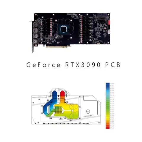 Bykski GPU Custom Water Cooling Block For Zotac GeForce RTX 3080TI Graphics Card PC Liquid Cooler System PC Water Cooer