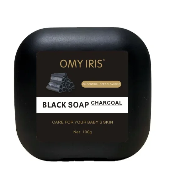 Adults Body and Face Toilet Soap Savon Noir Black Black Charcoal Soap Whitening Soap Supplier of 100% Bamboo from Morocco Black