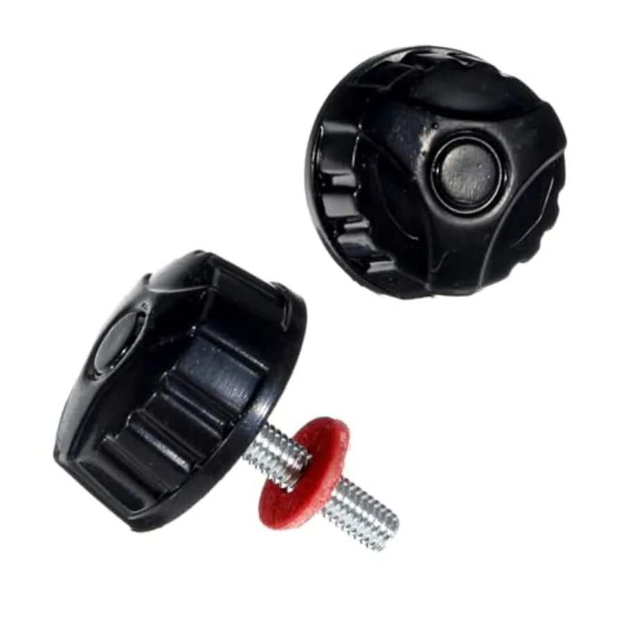 5 قطعة العالمي الصيد بكرة مقبض المسمار قبعات مسامير المكسرات قبعات الصيد بكرة استبدال أجزاء ل بكرات دوارة مقبض السلطة مقبض #4