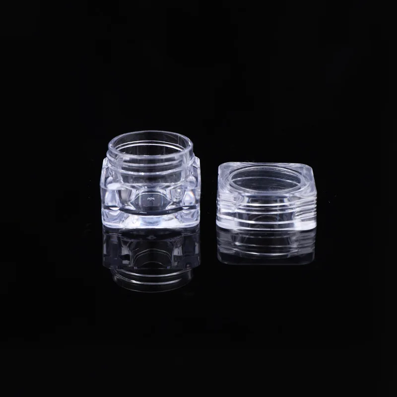 50pcs 5g transparent acrylic Cream box, lotion bottle, eye cream jars, eye shadow cans