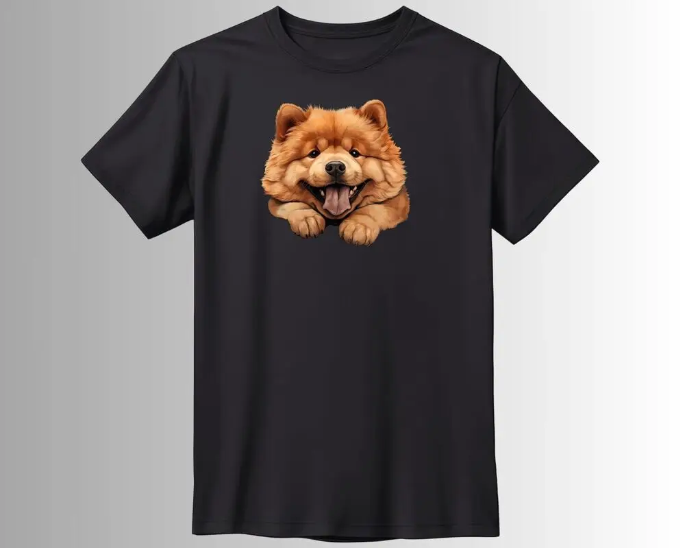 Chow Chow Hunde T-Shirt Anime Graphic T-shirts For Men Clothing Women Tees High Quality 100%Cotton Short Sleeve