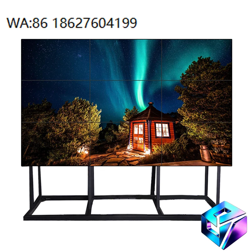 

LCD Video Wall Advertising Player Full Color LED Electronic Sign Digital Signage Display For Commercial Shopping Mall