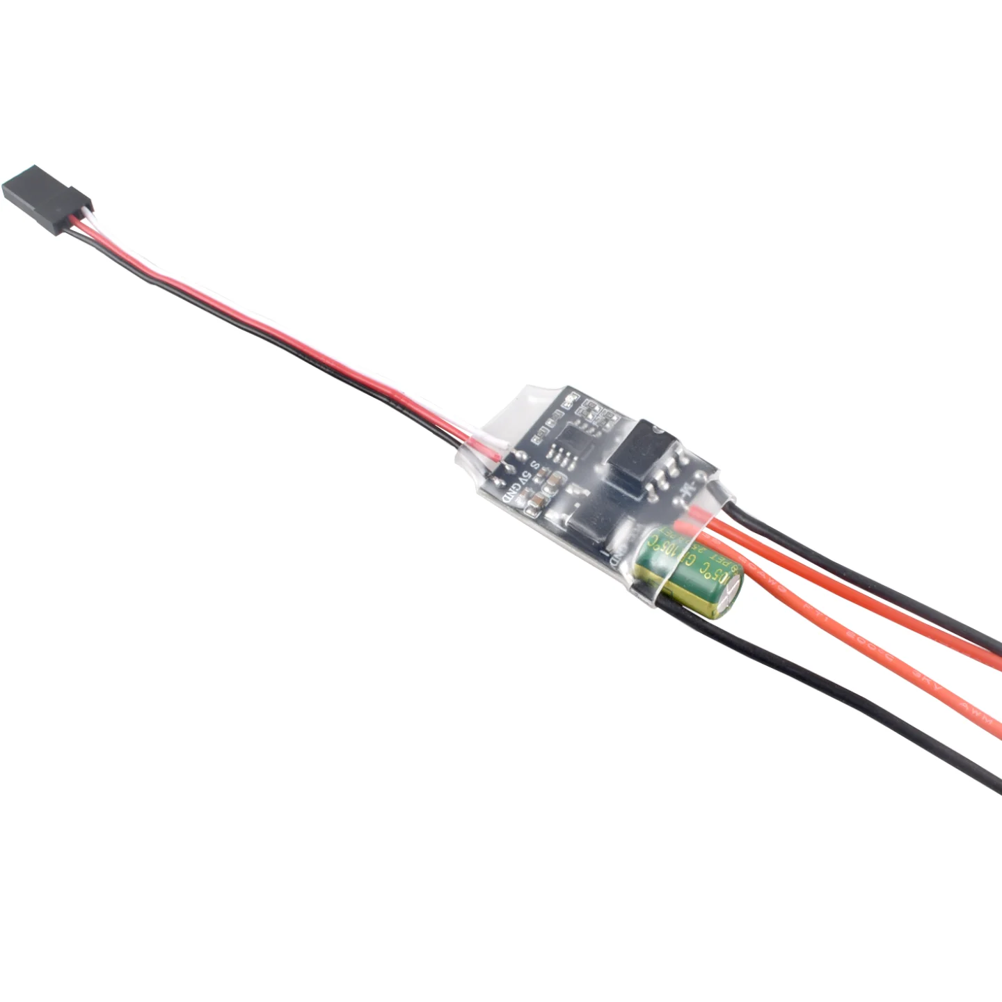 7A Dual Way Bidirektionale ESC Speed Controller 2S-3S Lithium-Batterie Bürstenmotor ESC RC Boot Auto tank Ersatzteile – Detail 3