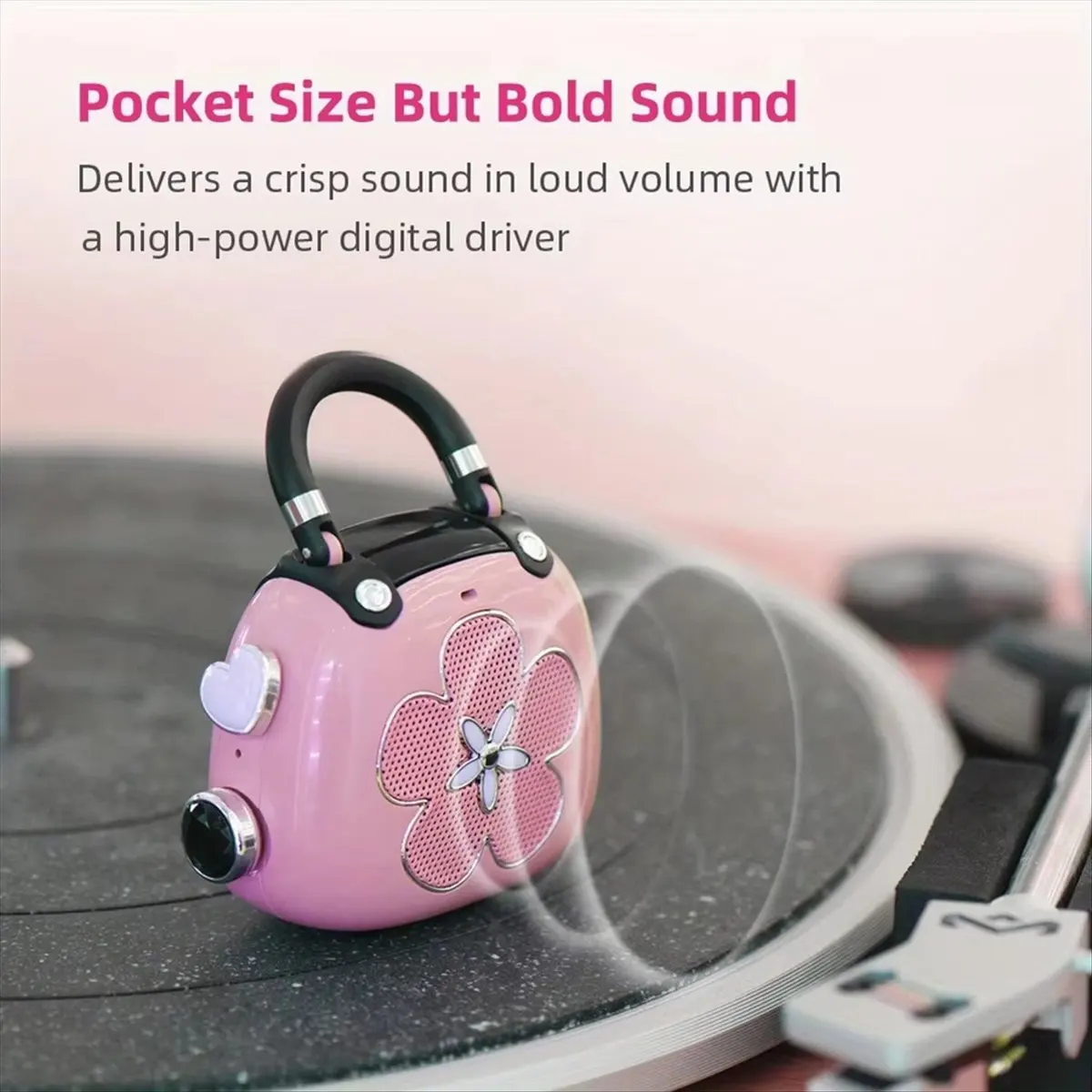 

Мини-динамик Bluetooth 5.3 Candy 5 Вт, мощный звук, милый MP3-плеер, звуковая коробка, беспроводные портативные колонки, идеальный подарок, B