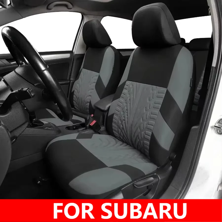 

Чехол на автомобильное сиденье для Subaru Legacy 1995-2025, тканевый чехол, дышащий, мягкий, передний и задний ряд, 5-местные чехлы на сиденья с полной оберткой
