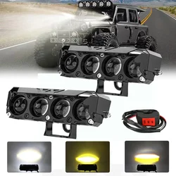 LED 220W Auxiliary Car Work Light Search Spotlight 12V 24V High Bright Driving Lights for Off-Road 4x4 Truck Motorcycle Tractor