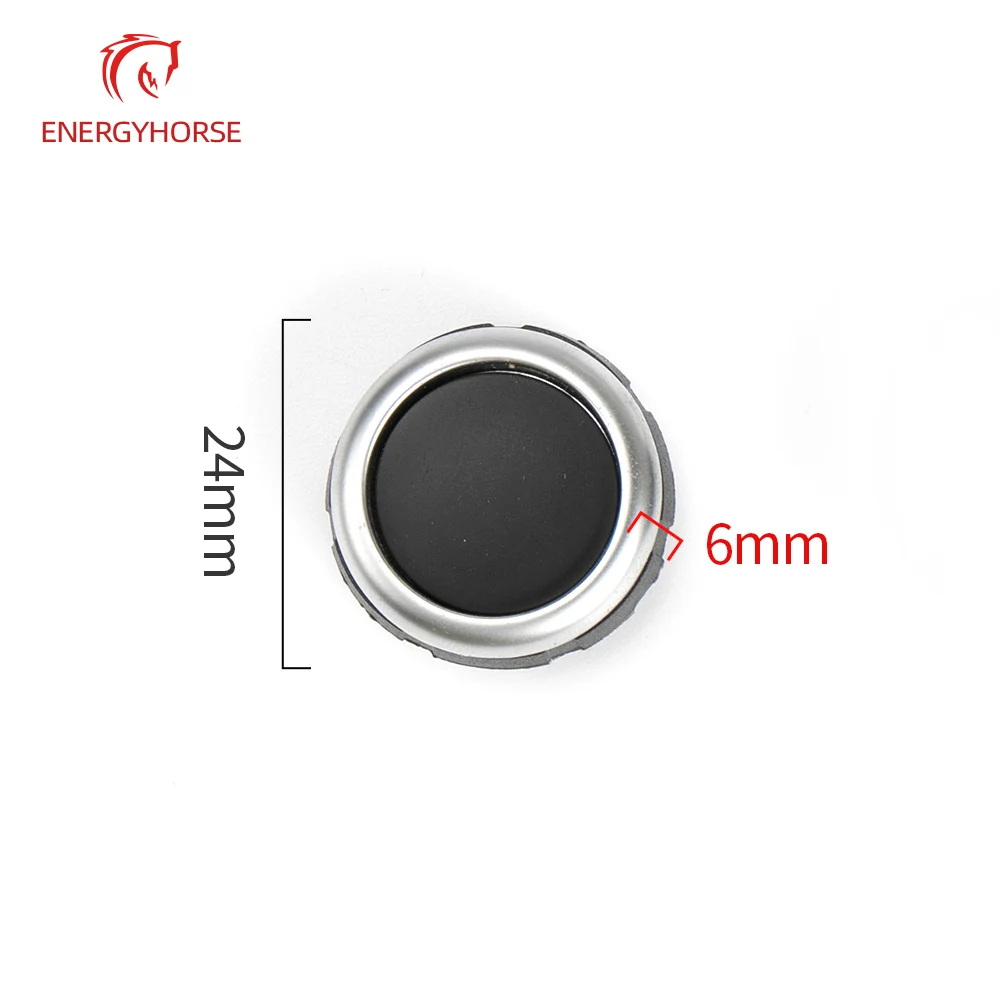 Car Rear Air Conditioner A/C Rotation Climate Control Knob Button Cover Replacement For BMW F15 F16 X5 X6 2014-2019 Accessories