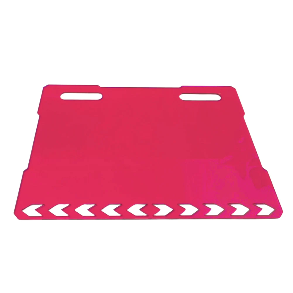 Acrylic Motorcycle Number Plate Frame for Philippines Secure Mounting Clear Acrylic Weather Resistant Material