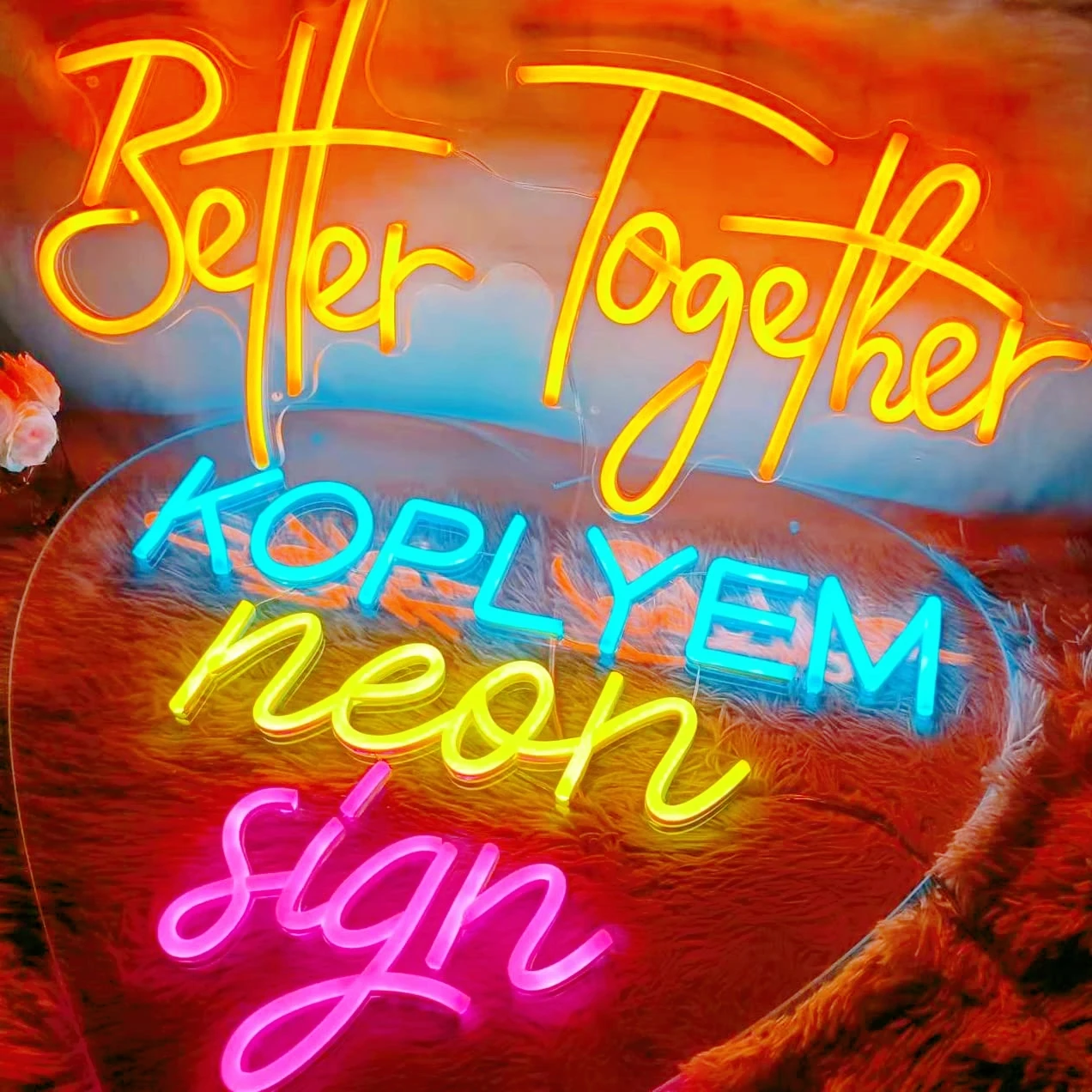 

Custom Neon Sign Personalized Neon LED Sign For Shop Window Wedding Party Cafe Bar Office Bedroom Living Room Wall Decor Light