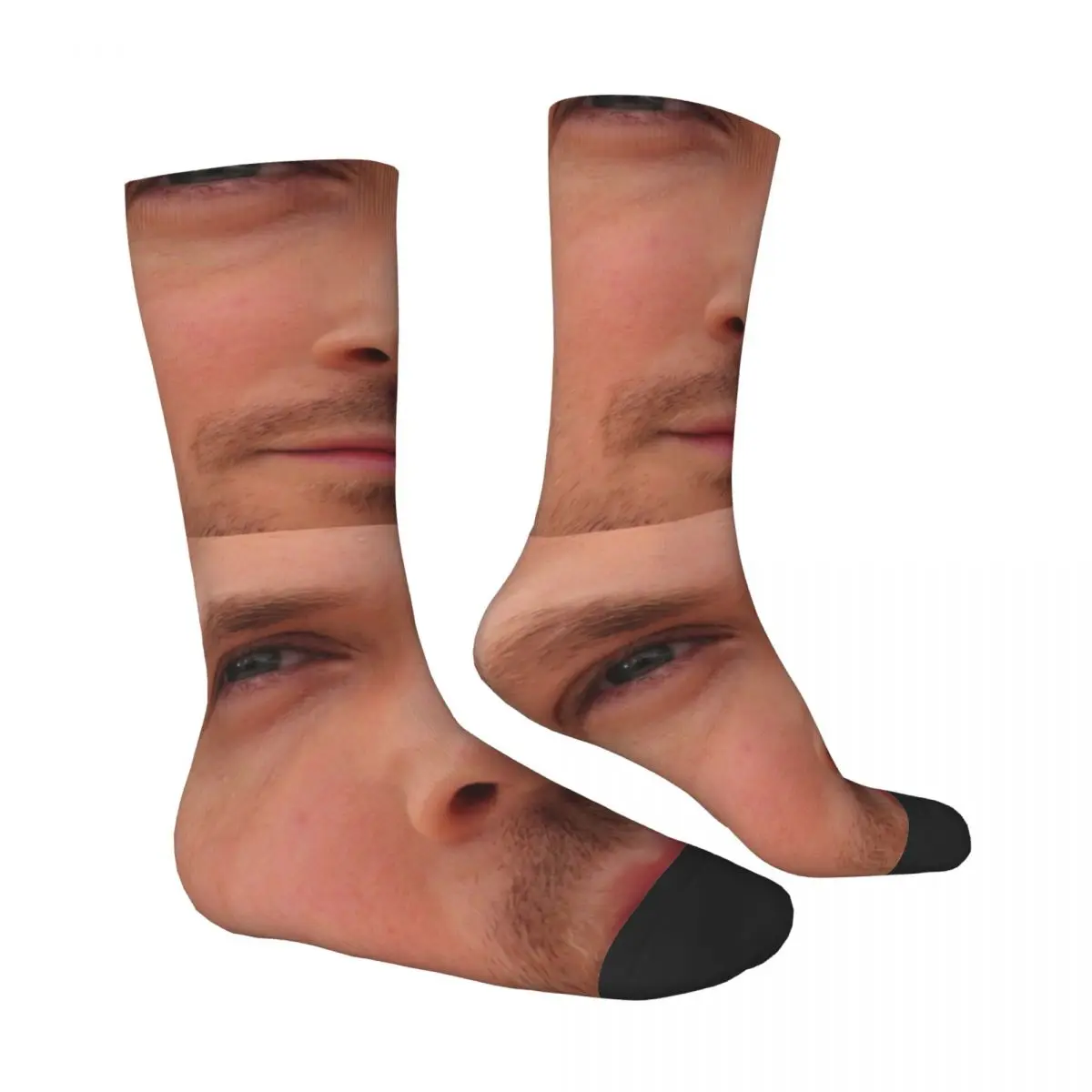 Ryan Gosling Stockings Face Meme Graphic Trendy Socks Autumn Anti Slip Socks Ladies Skateboard Quality Socks