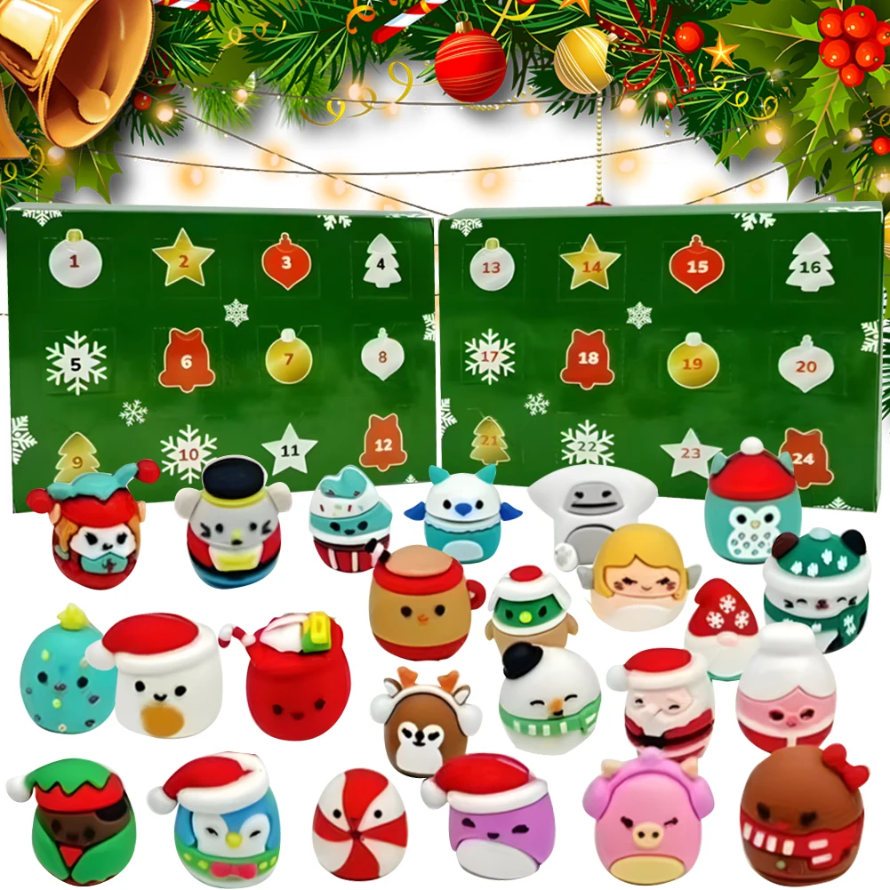 

Advent Calendar 2024 Mini Toys Christmas Advent Calendar Stocking Stuffers Party Favor Gift 24 Days Xmas Countdown for Boy Girl