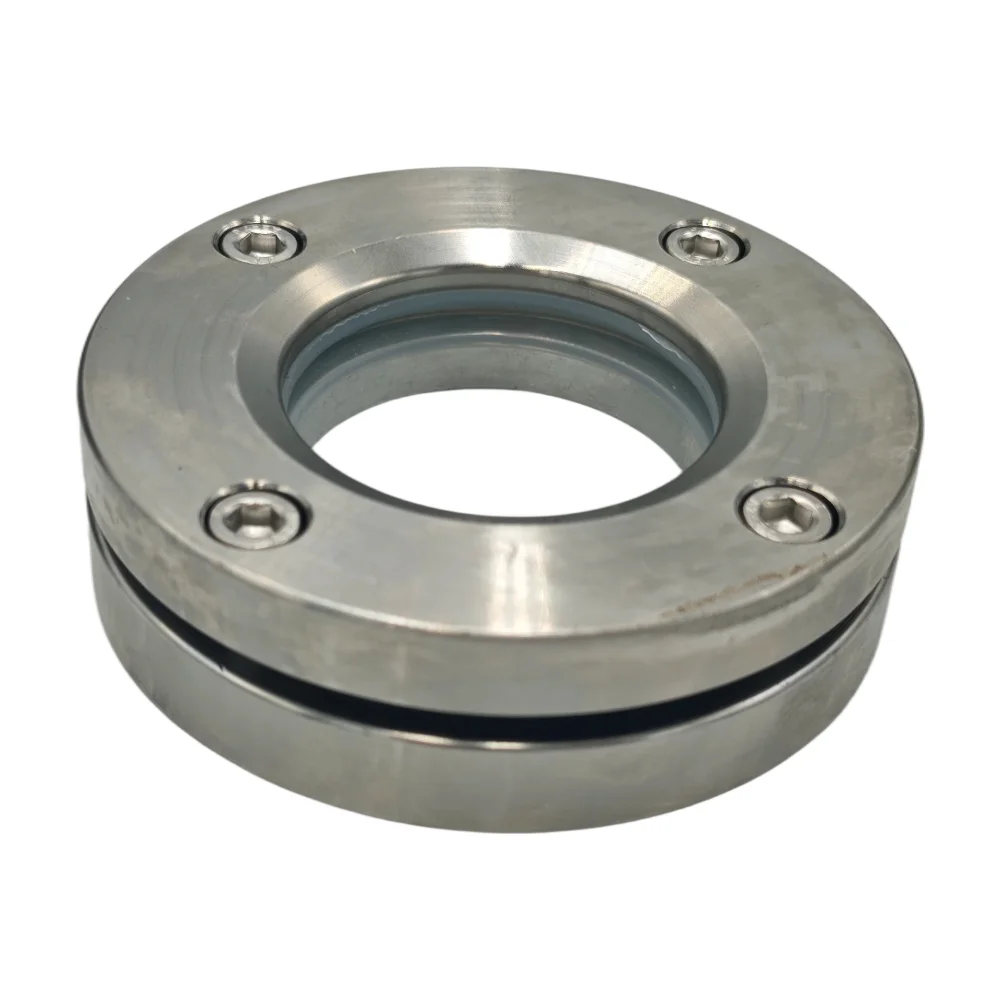 Sanitary Pipe Welding Sight Glass Flange 304 Stainless Steel Window Cup Observation Port for DN50 DN65 DN80 DN100 Sizes