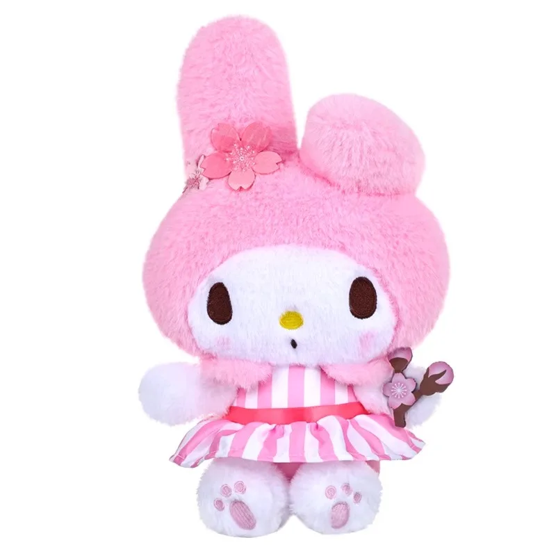 Genuino Anime Sakura Sanrio Hello Kitty Melody Kuromi Carino Peluche Peluche Cuscino Peluche Bambola Regalo Di Compleanno Per Le Ragazze Bambini