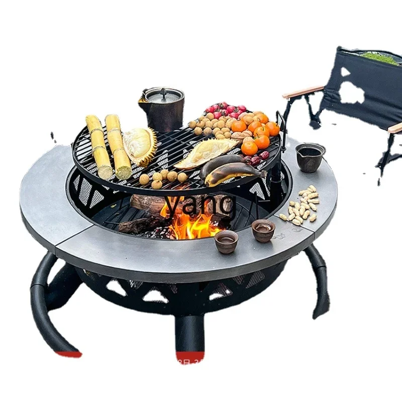 

CX Charcoal Oven Home Heating Indoor Stove Barbecue Table Warm Pot