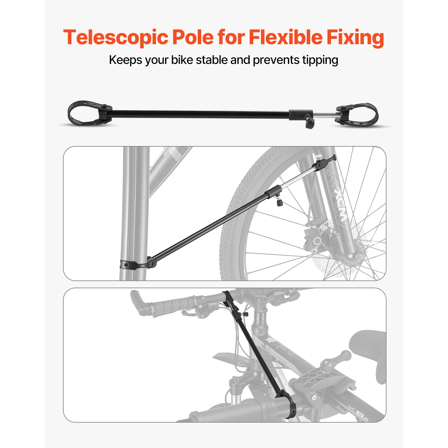 حامل إصلاح الدراجة SucceBuy 66/85/88/110lb حامل عمل الدراجة الثقيلة رف صيانة الدراجة القابل للطي للدراجات الجبلية والطرق