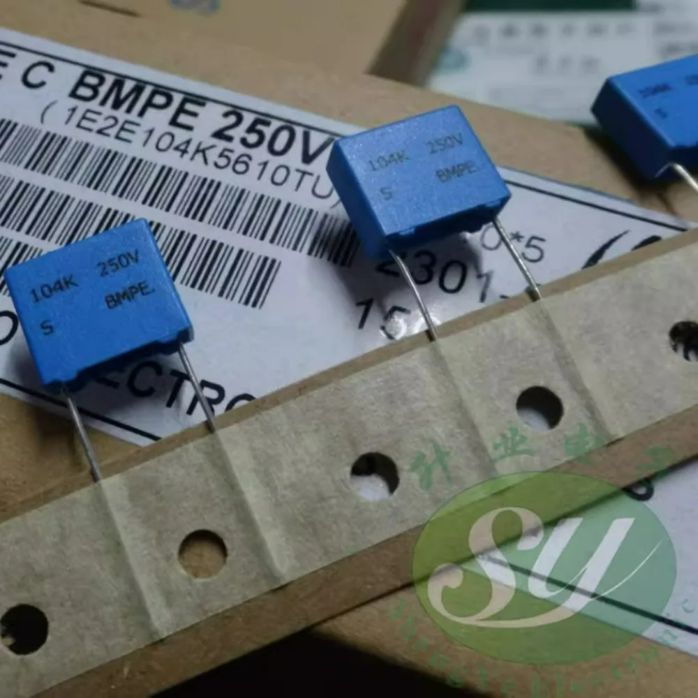 20pcs/lot BMPE 0.1uf/250v 100nf u1 104 Brand New 10mm Film Capacitor