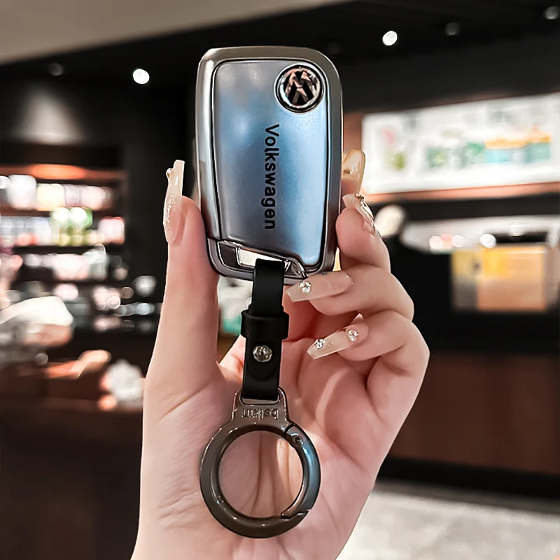 TPU Car Smart Key Cover Case Holder Shell Fob for VW Volkswagen Passat B6 B7 B8 CC Arteon Magotan GTE Auto Keychain Accessories