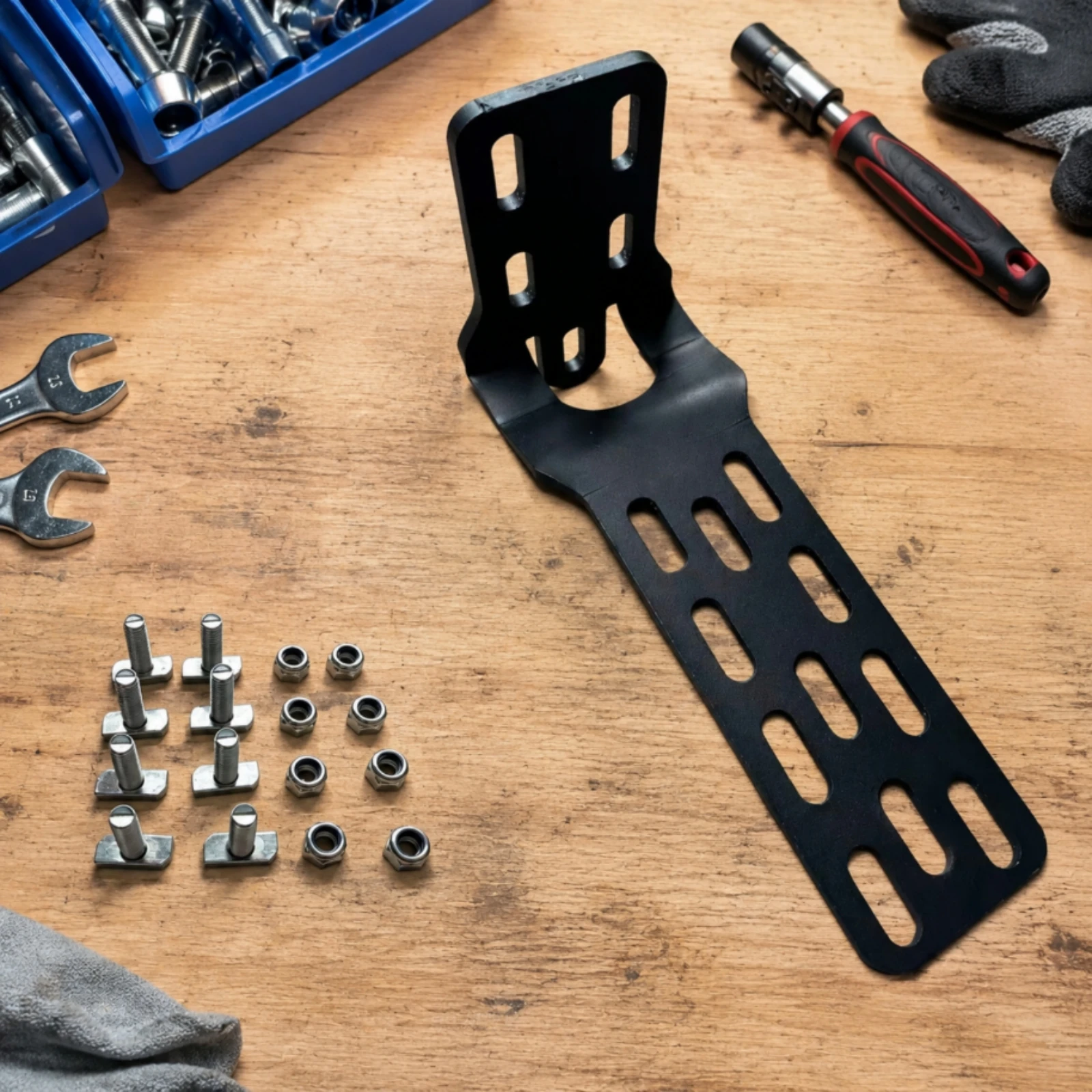 Mounting Bracket with Screws Stainless Steel L Bracket Right Angle Brace 90 Degree Strong for Overlanders, Roof Rack, Awning