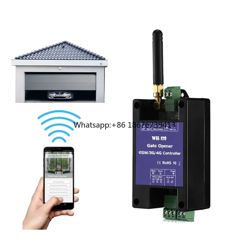 Smart GSM Remote Control Relay for Sliding and Swing Gates