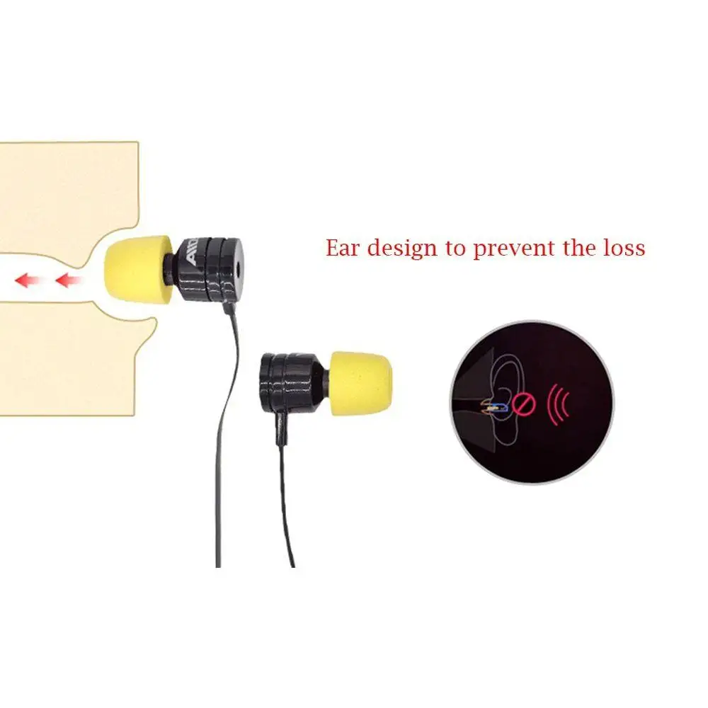 

New C Sets Soft Memory Foam T100 T200 T300 T400 Earbuds Replacement Eartips For In-Ear Earphone