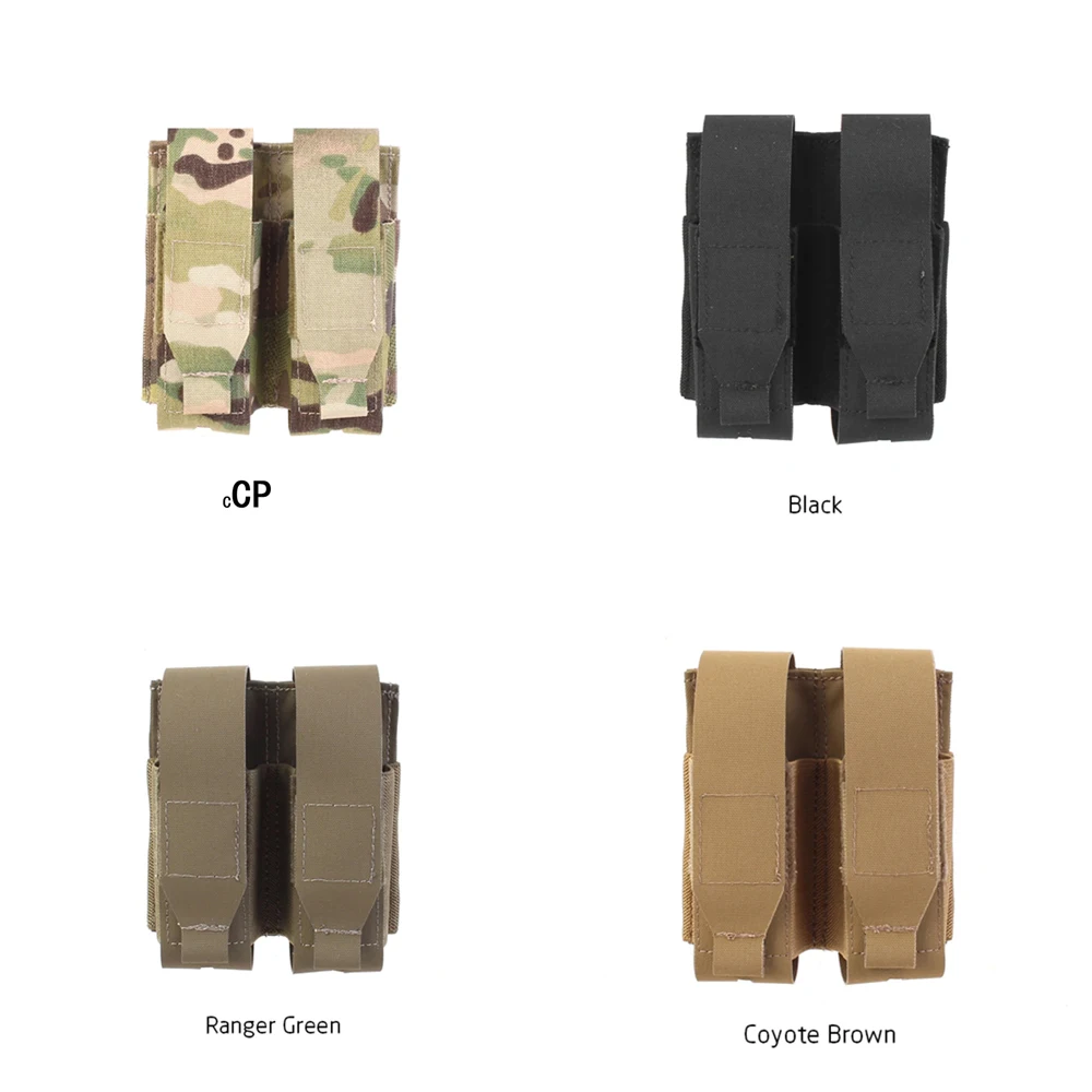 Nueva Bolsa GP Pouch Flash Bang, Bolsa Doble MOLLE con Tapa Abatible, Bolsa Utilitaria para WD40 40ml, Bolsa Multiusos para Herramientas
