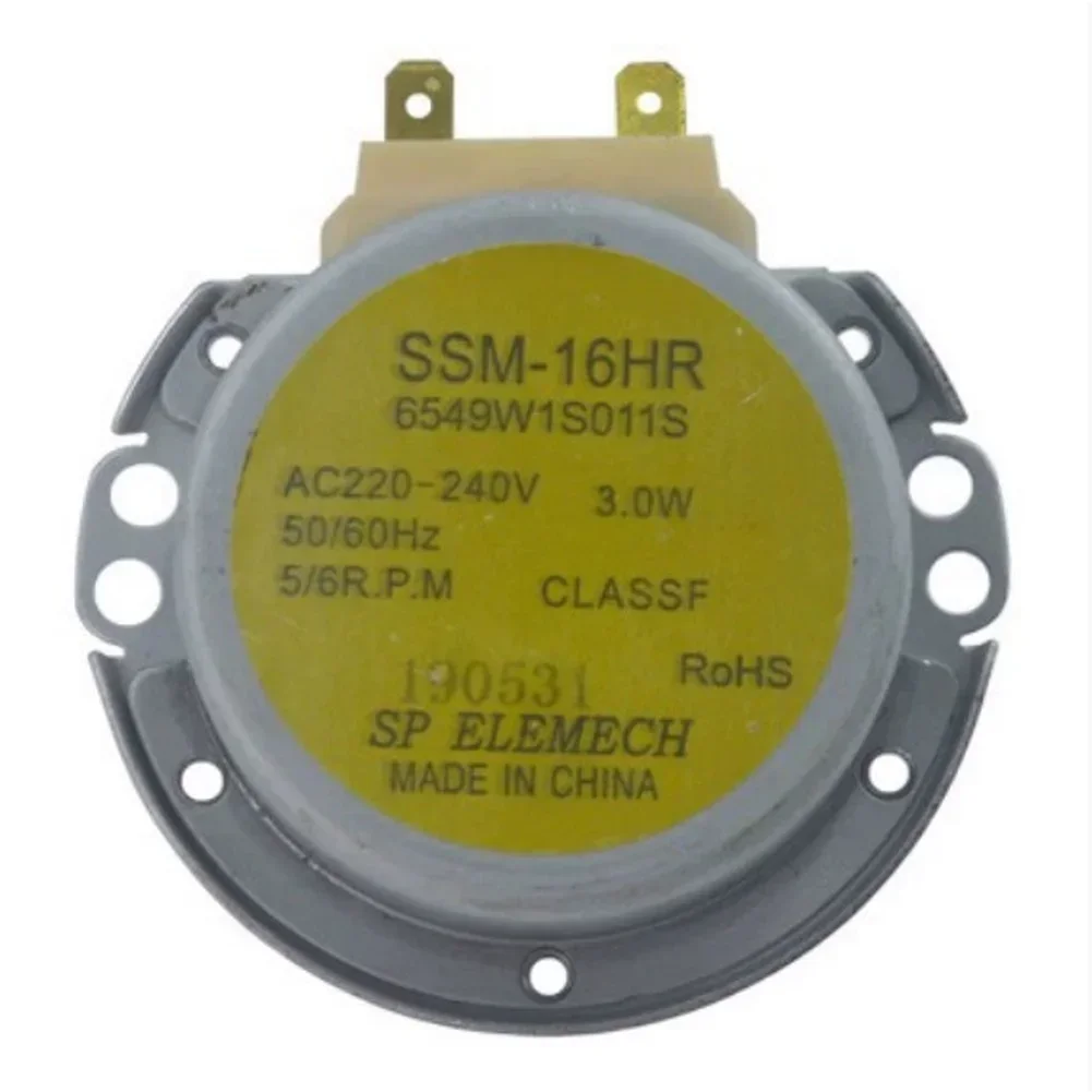 Picture 5: 1pcs Rotary Motor 220V Rotary Table Motor SSM-6HR Motor 6549WS0S Microwave Oven Accessories Replacement Part