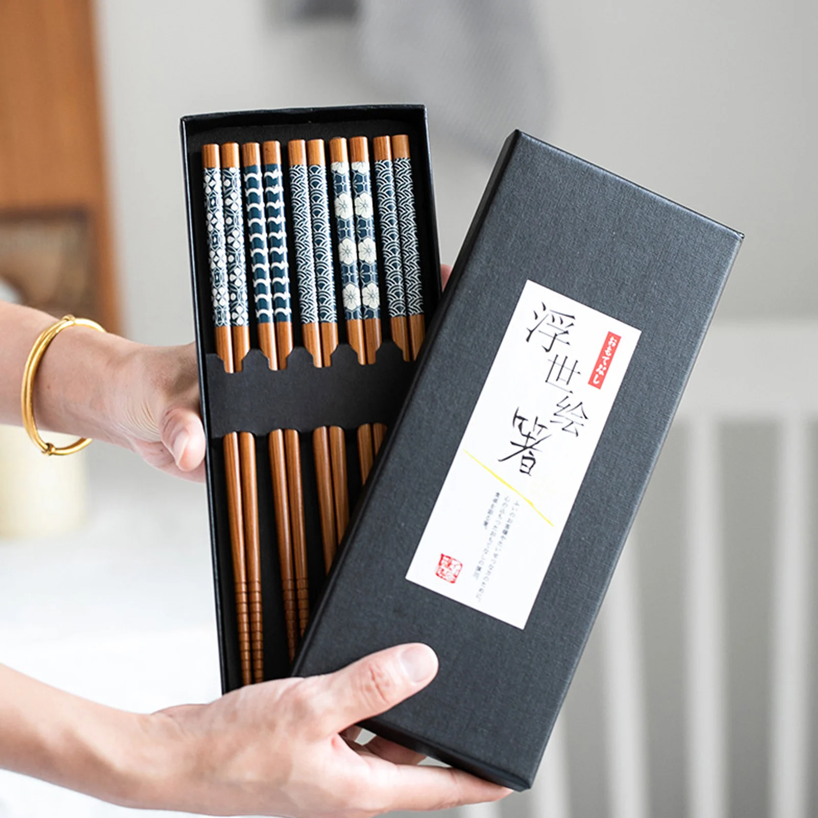 

Кухня в японском стиле, Бамбуковая плитка, Японская еда, палочки для еды, окрашенные декоративные палочки для еды