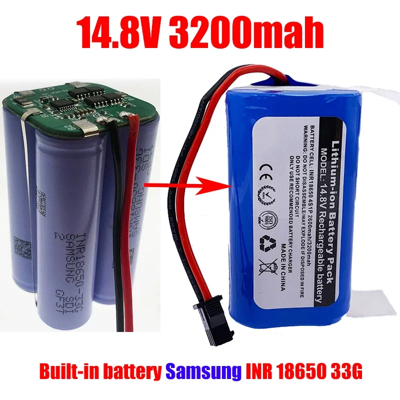 Batería de iones de litio para Conga Excellence, 14,8 V/14,4 V, 2600mAh, 950, 990, 1090, 1790, 1990, Deebot N79S, N79, DN622, Eufy, Robovac 11S, 12x500