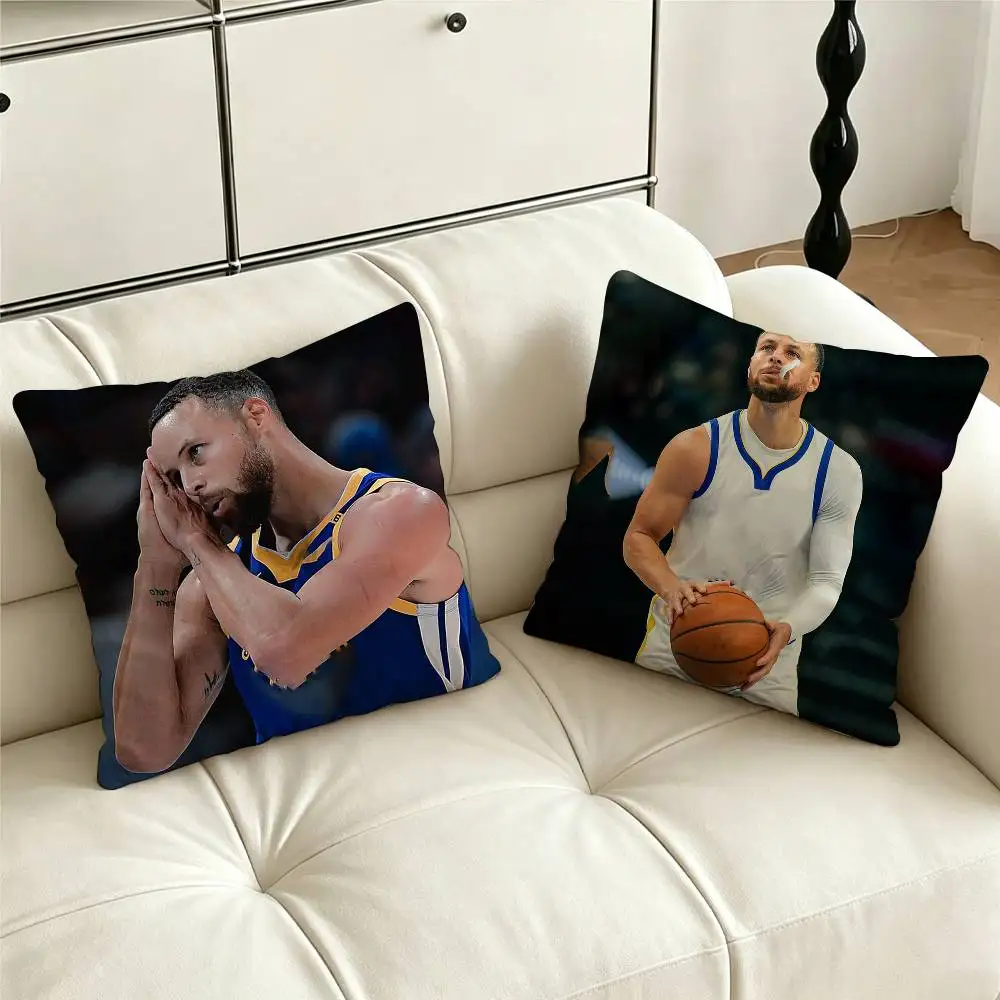 C-Curry Cool S-Stephen Basketball 30 Pillow Case for Sofa Living Room Home office Decor Protective Cover