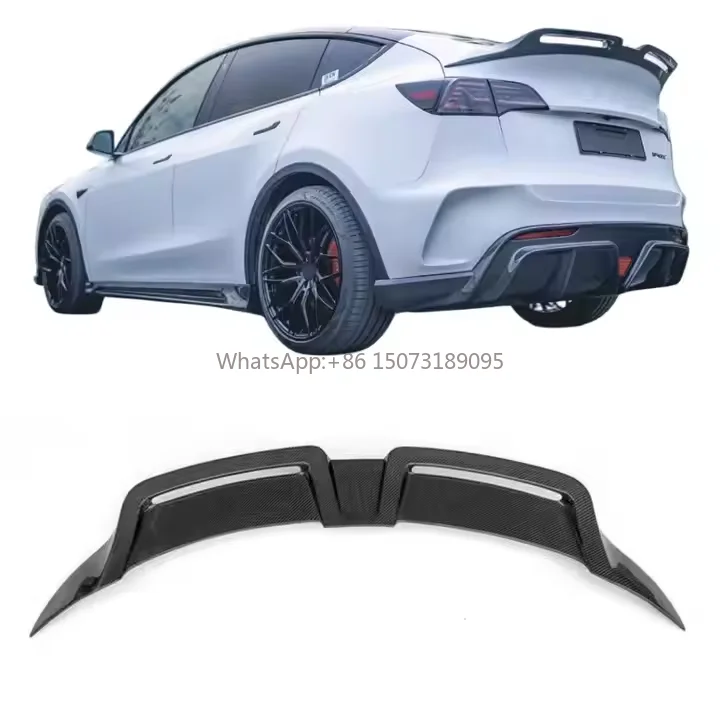 

Carbon Fiber CMST Style Rear Wing Rear Spoiler for Tesla Model Y Spoiler Carbon Fiber Wing