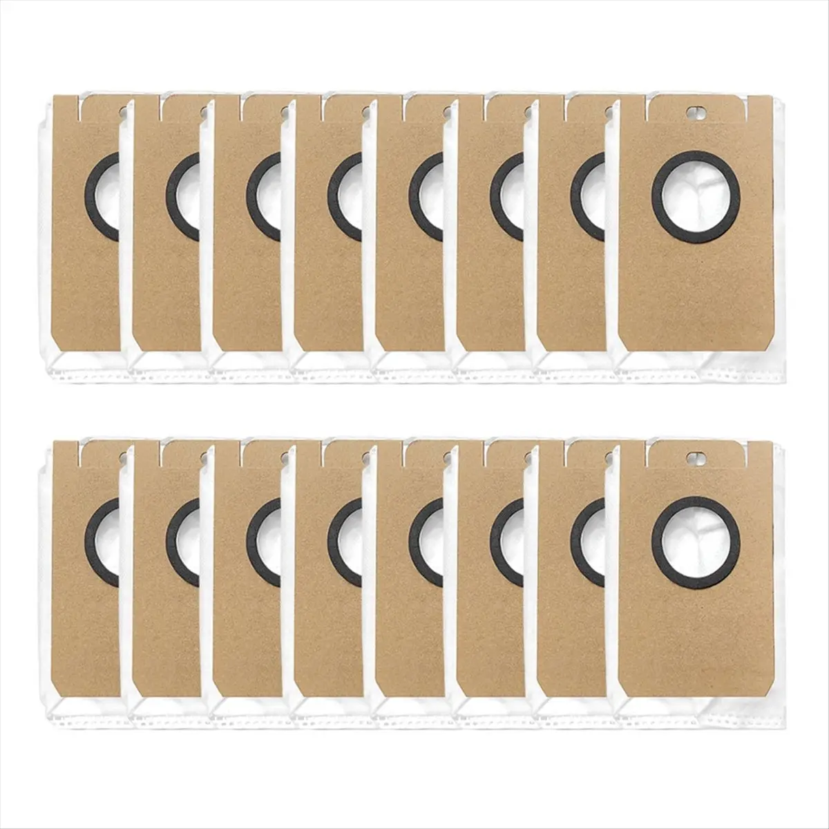 A62X 16 Piezas Compatibles con Neakasa NoMo N3/RS0100WA, Bolsa para Polvo, Accesorio para Robot Aspirador