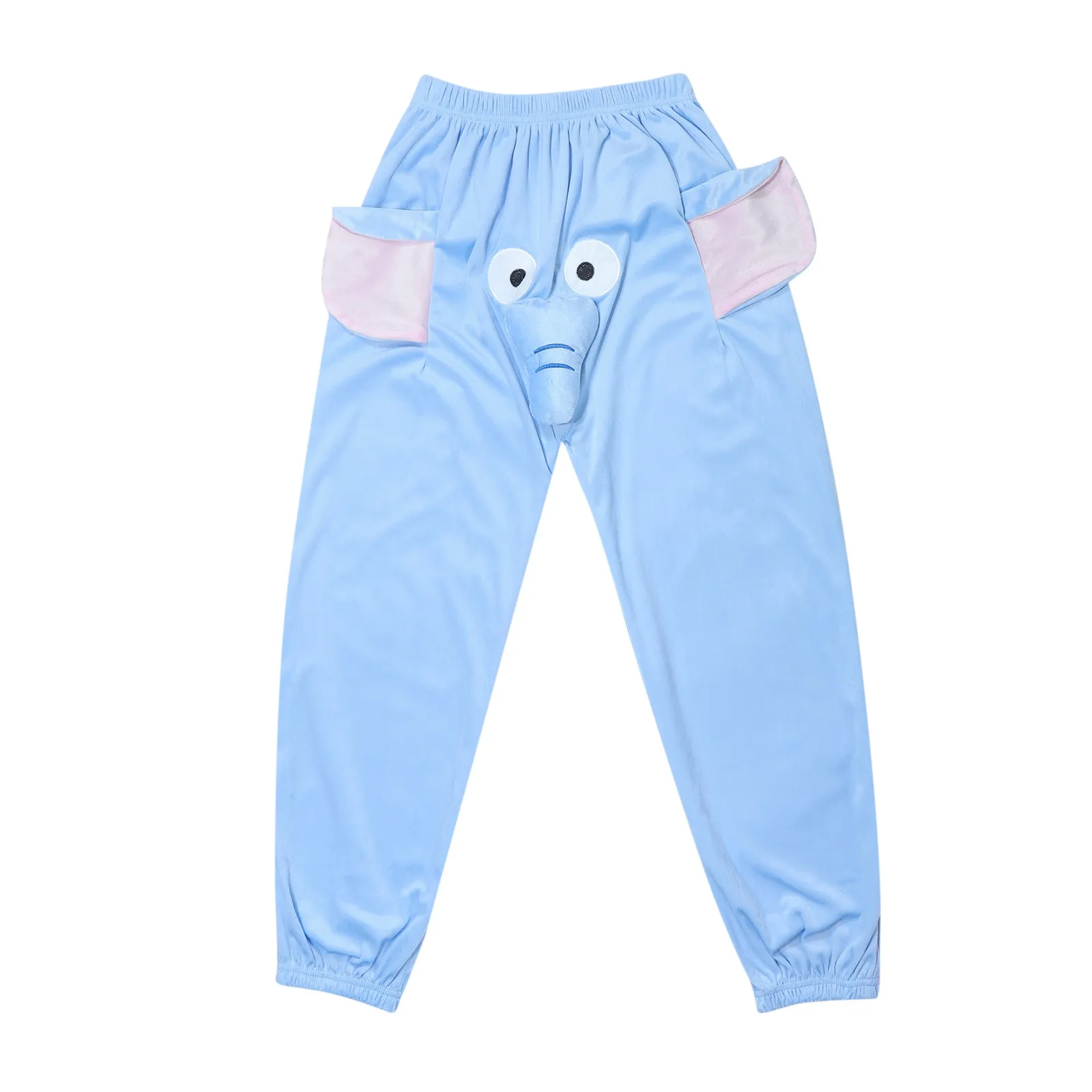 Winter Elephant Pajama Pants Kids Boys Girls Cute Animal Funny Cartoon Elephant Sleepwear With Big Nose And Ears Trunk