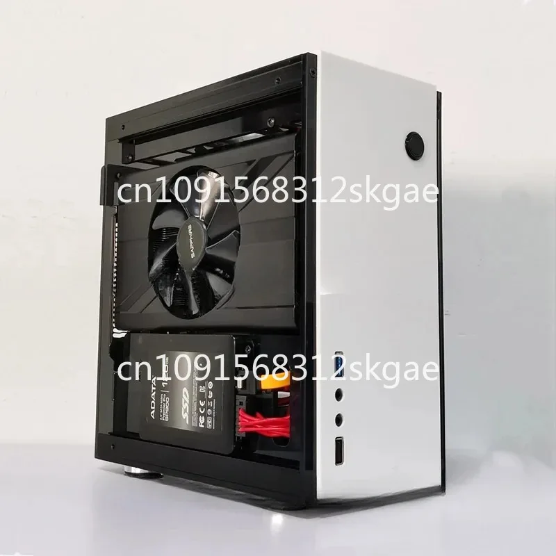 GEEEK A31S mini itx side transparent chassis, small 1u power supply A4 chassis non aluminum small 1U power supply