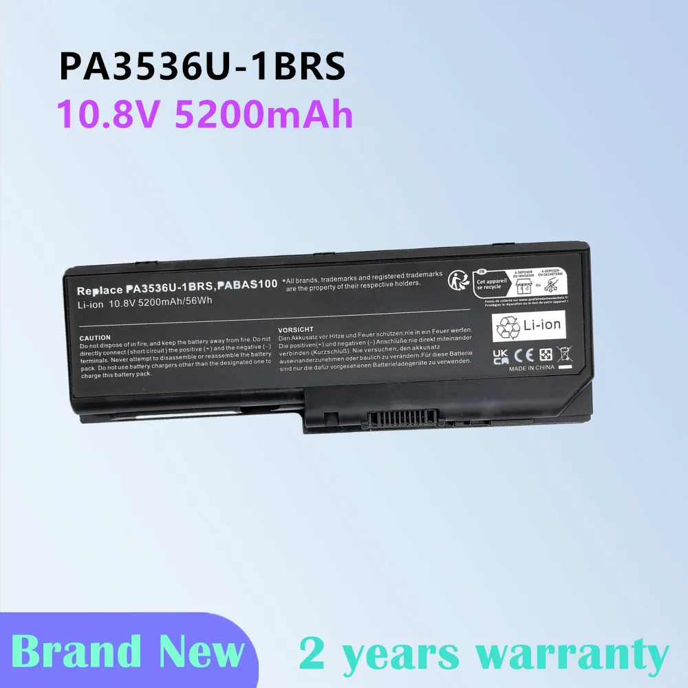 

PA3536U Laptop battery For Toshiba Equium L350 P200 P300 PA3536U-1BAS PA3536U-1BRS PA3536U1BAS PA3536U1BRS