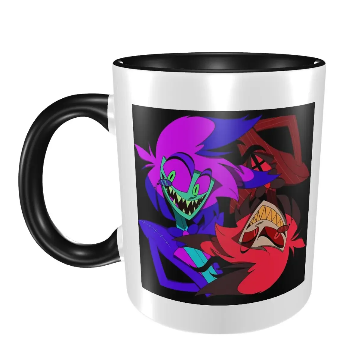 

Alastor Pilot Design Hazbines Hoteles Mug Funny Ceramic Coffee Cups Tea Mugs Milk Cup Drinkware Gift for Woman Man
