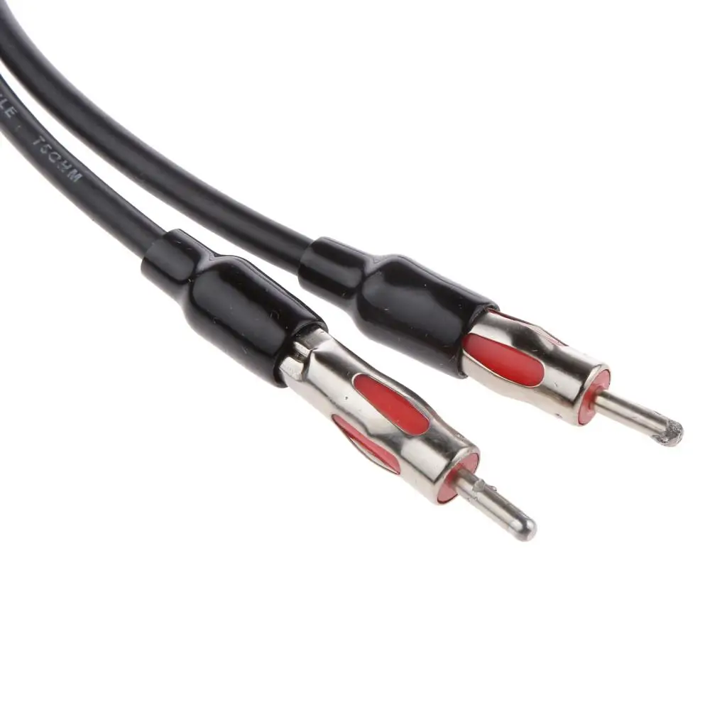 

2 штекера на 1, стерео адаптер, антенный разъем для радио послепродажного обслуживания