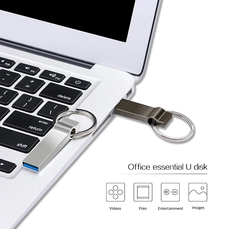 Metalowe pendrive USB 128GB USB 3.0 Pen Drive 64GB 32G 16G 8G USB Stick 256GB 512GB Szybka pamięć darmowa wysyłka