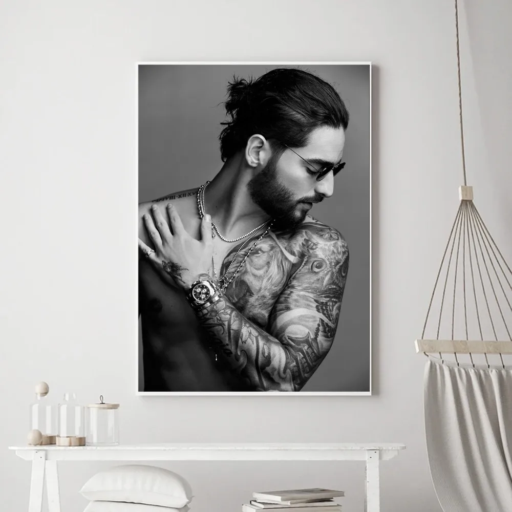 Maluma Singer Don Juan Poster Prints Poster Wall Painting Bedroom Living Room Wall Bar Restaurant Sticker Small