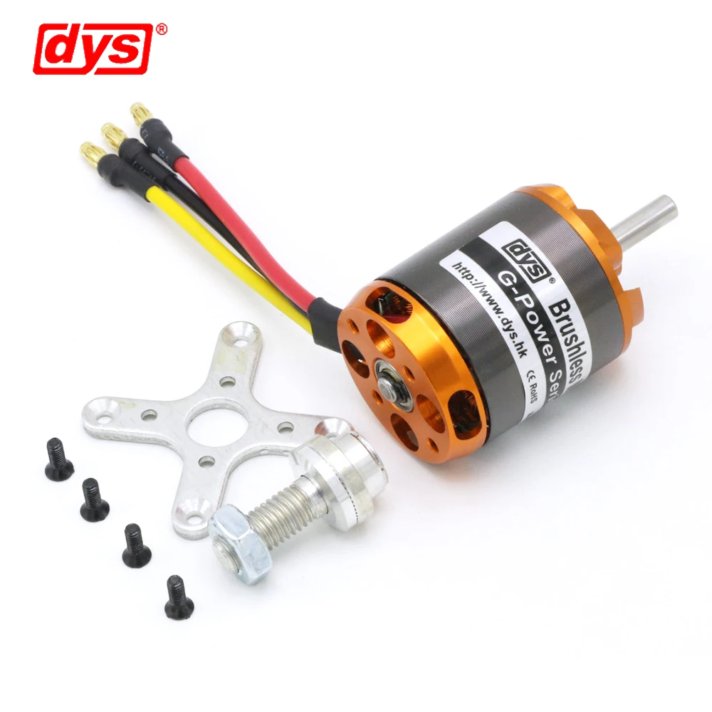 DYS D3548 790KV 900KV 1100KV 3-5S 5mm wał bezszczotkowy silnik do multicopterów Multirotor dron FPV Quadcopter Model RC