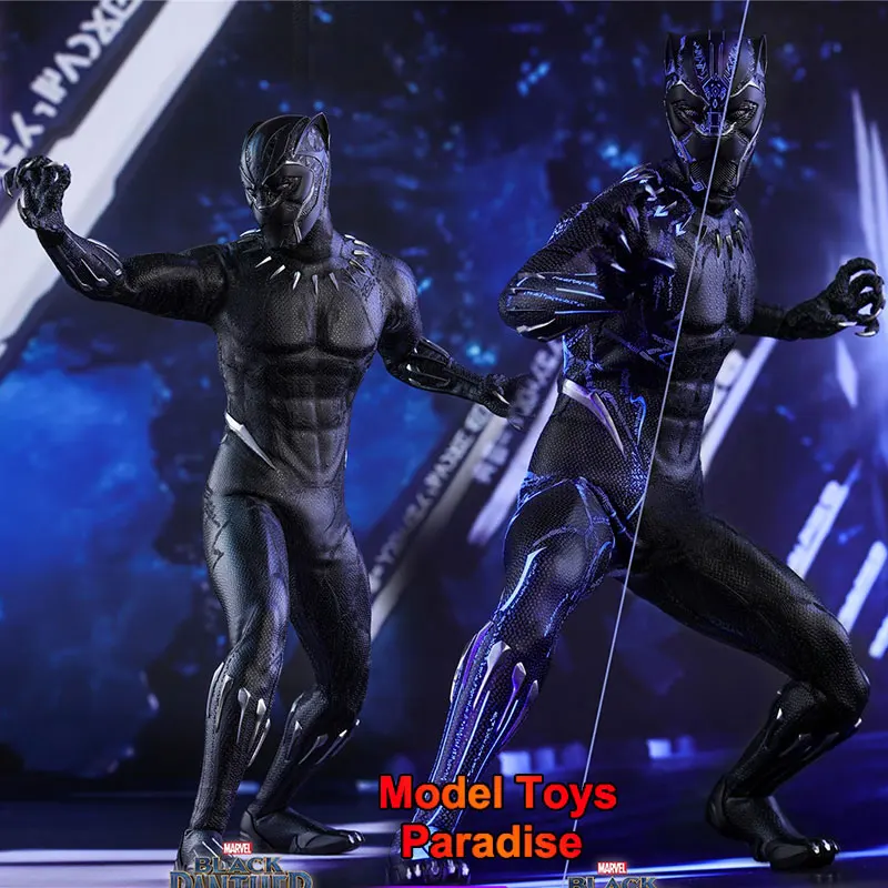 

HOTTOYS HT MMS470 1/6 Collectible Toys Black Panther 2.0 Super Hero T'Challa Soldier Full Set 12inch Action Figure Model Gifts