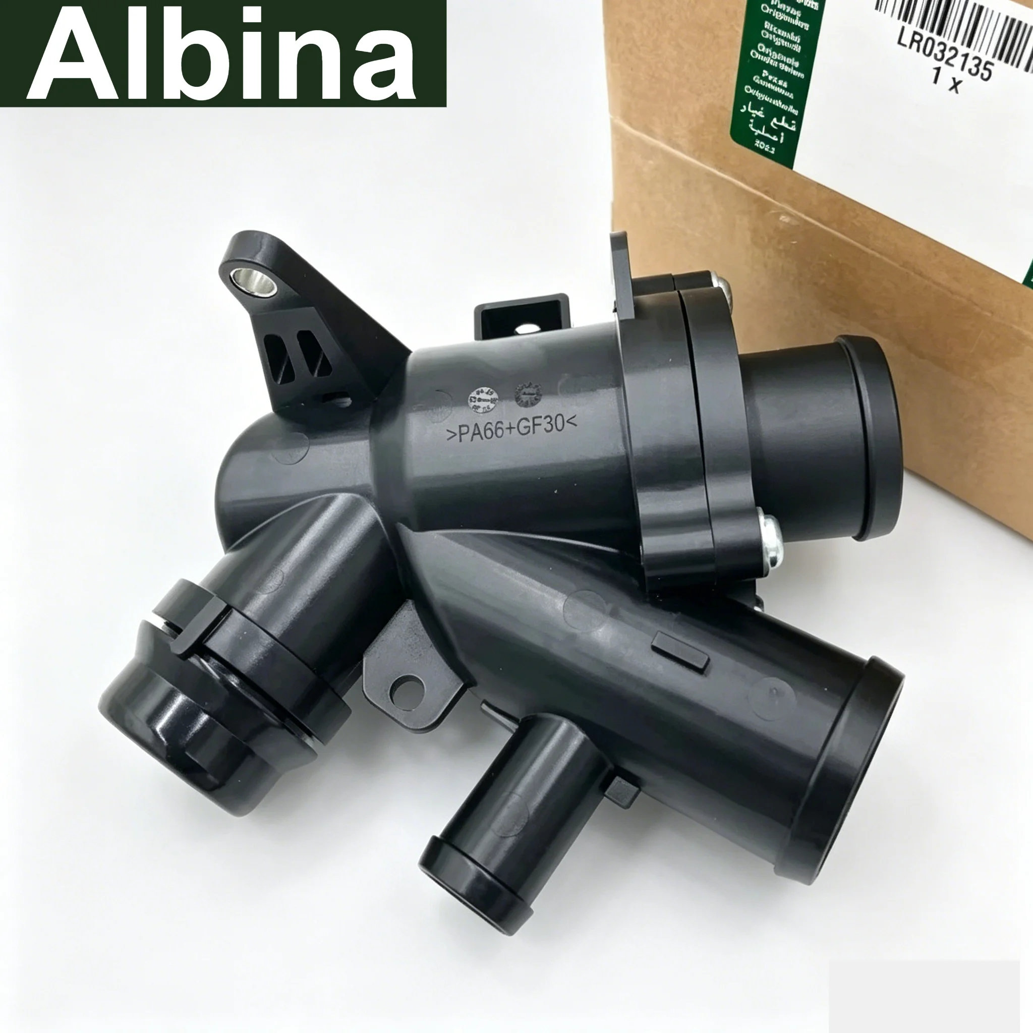 

LR035124 LR032135 AJ812976 3.0 V6 5.0 V8 THERMOSTAT / PLASTIC for LAND ROVER Discovery 4 Range Rover RR Sport Velar