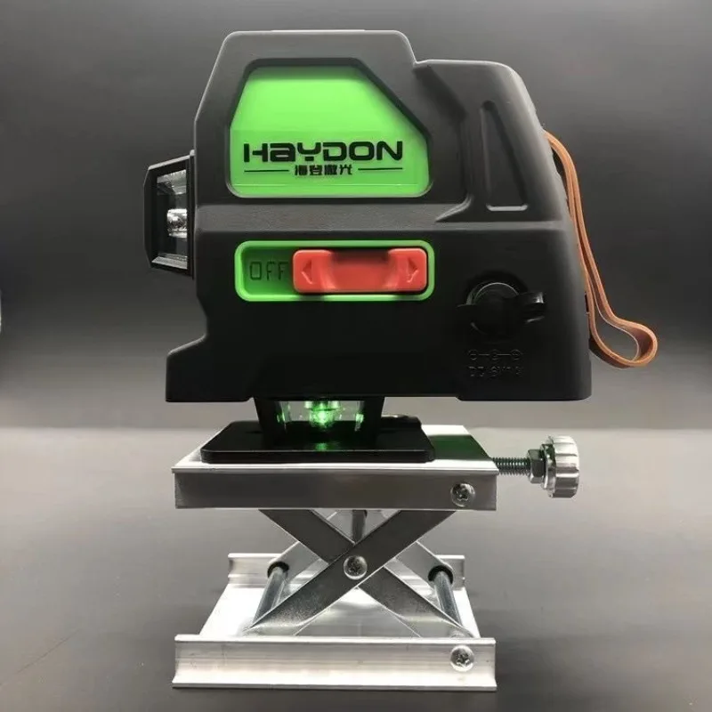 Aluminum Alloy Grounding Instrument Lifting Table 360° Rotating Table Level Automatic Leveling Bracket Fine-tuning Work Platform