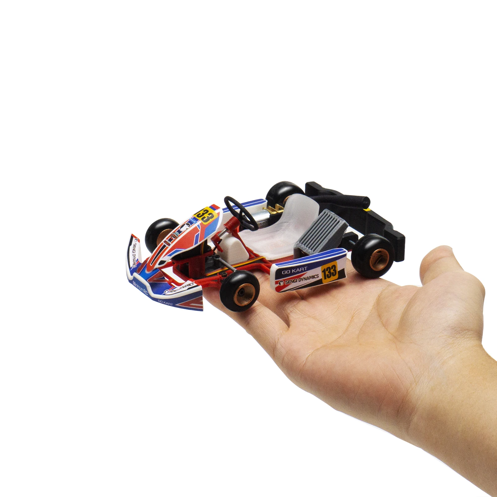 Sengi Kart-80 Micro Scale RC Go Kart Full Set (assembly required)