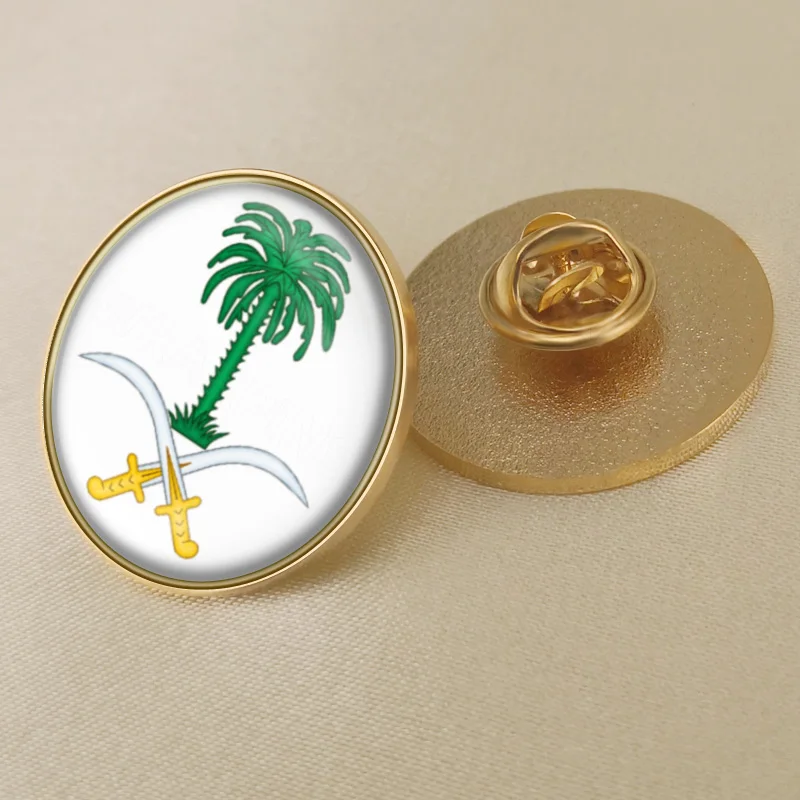 Saudi Arabia  National Flag Lapel Pins Country Badges