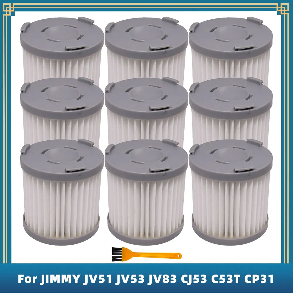 

Compatible For Xiaomi JIMMY JV51 JV53 JV83 CJ53 C53T CP31 Cecotec Conga Rockstar 500 Ultimate Xtrem Spare Parts Hepa Filter