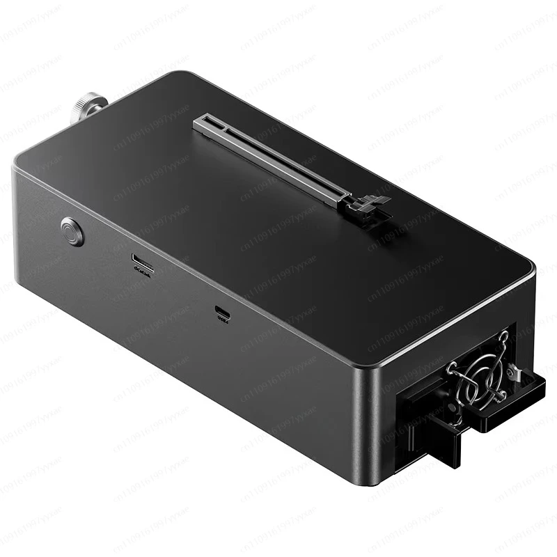 Graphics card docking station, interface reverse power supply