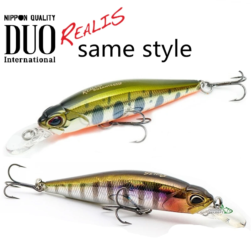 LURETV Novo DUO do Japão mesmo estilo hover isca Rozante 63sp5g desenhar parada Mino boca isca de peixe 9063